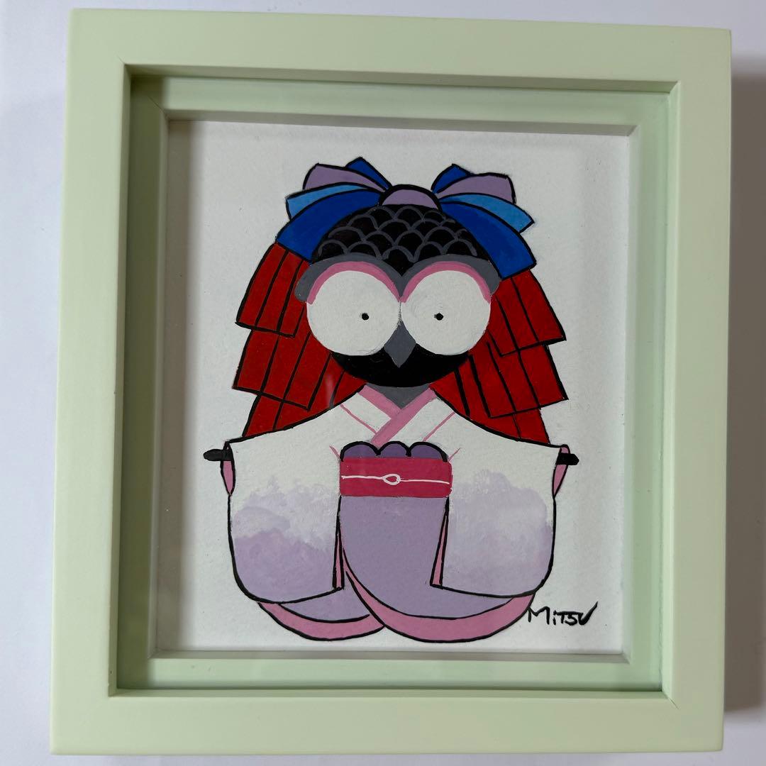 ふくひめ　13の姫(水彩画)