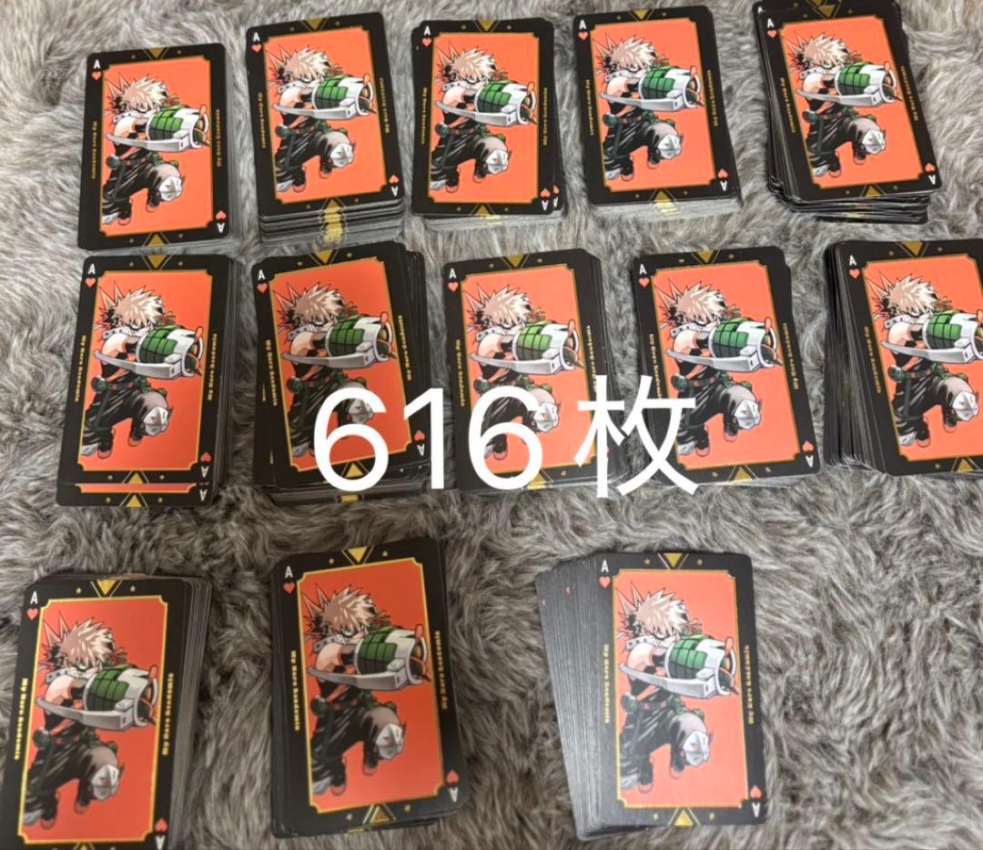 僕のヒーローアカデミア ヒロアカ展 トランプ カード 原作 爆豪勝己 ♡A 2026年最新】ヒロアカ展トランプの人気アイテム - メルカリ