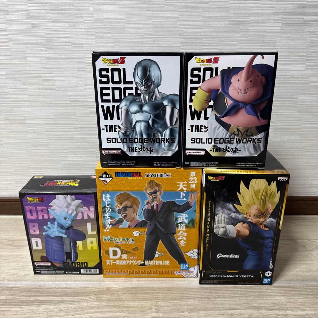 ドラゴンボール フィギュア 5体まとめ売り SOLID EDGE WORKS他