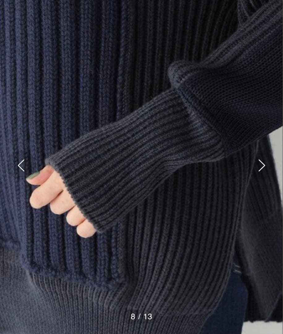 MM6/エムエム6】TURTLE NECK SWEATER ハイネックニット