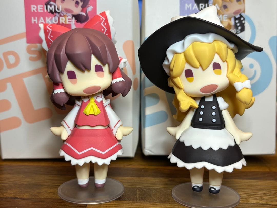 限定 HELLO! GOOD SMILE 霧雨魔理沙 博麗霊夢 東方プロジェクト - メルカリ