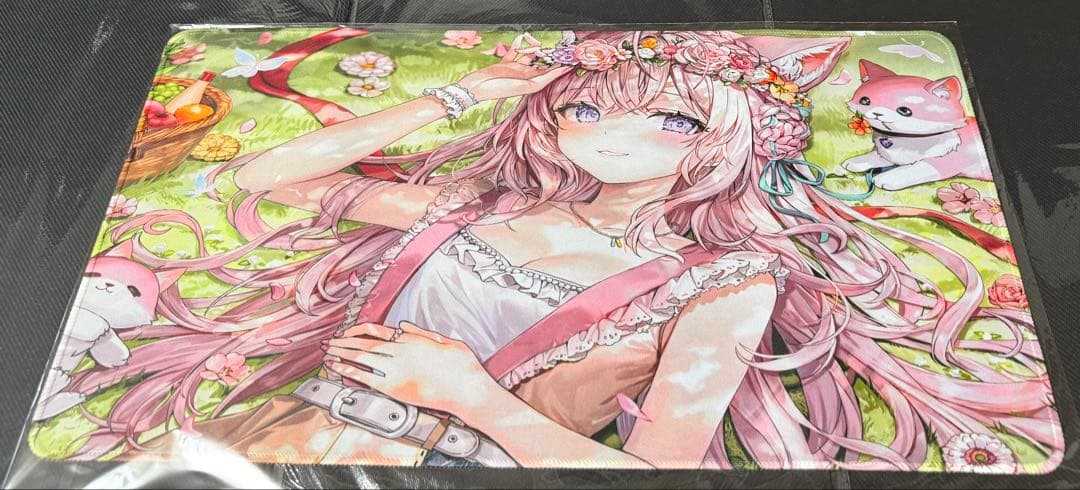 ホロライブ 博衣こより プレイマット デスクマット ラバーマット 未