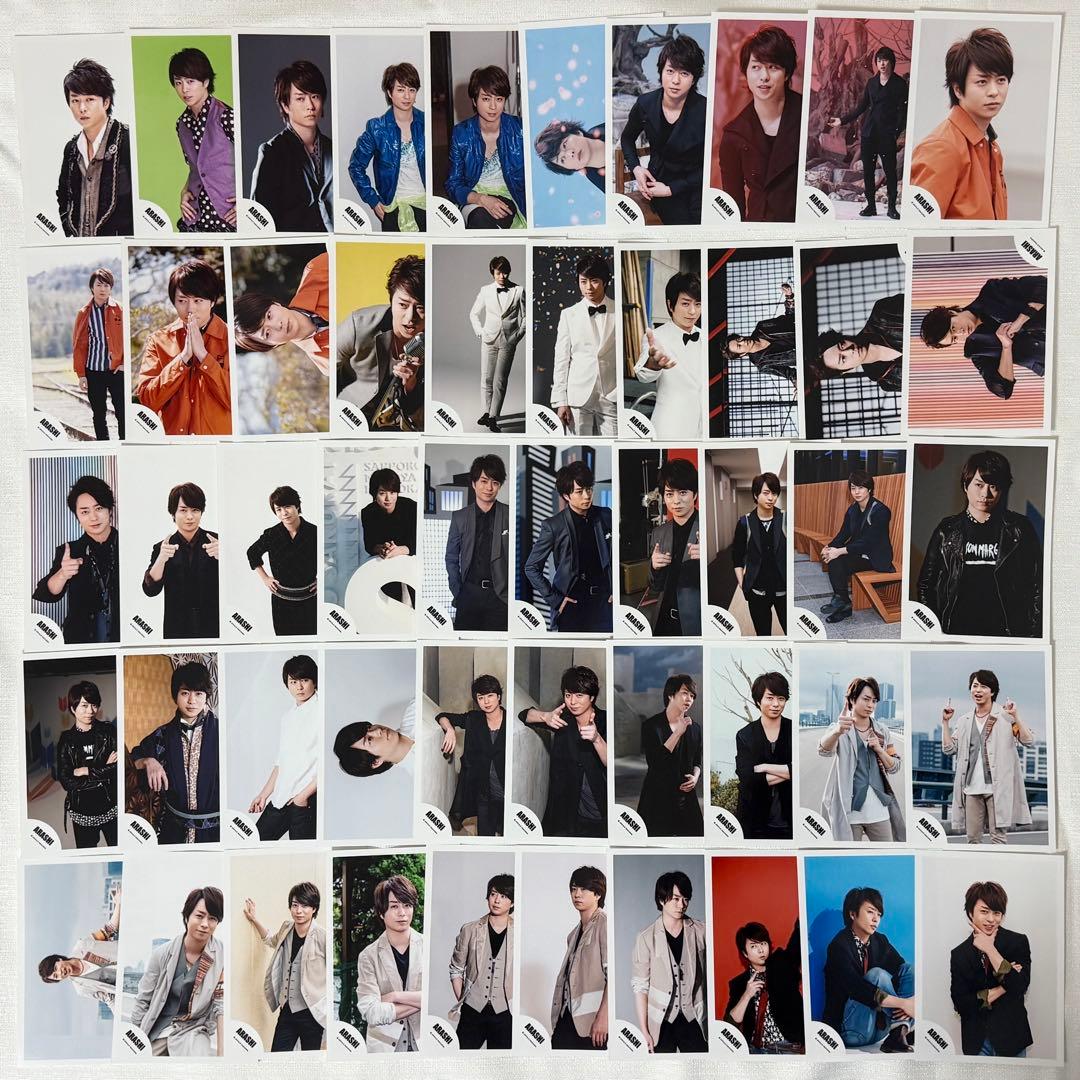 まとめ売り】嵐 公式写真 個人ソロ 櫻井翔 585枚 フォトセ6点 - メルカリ