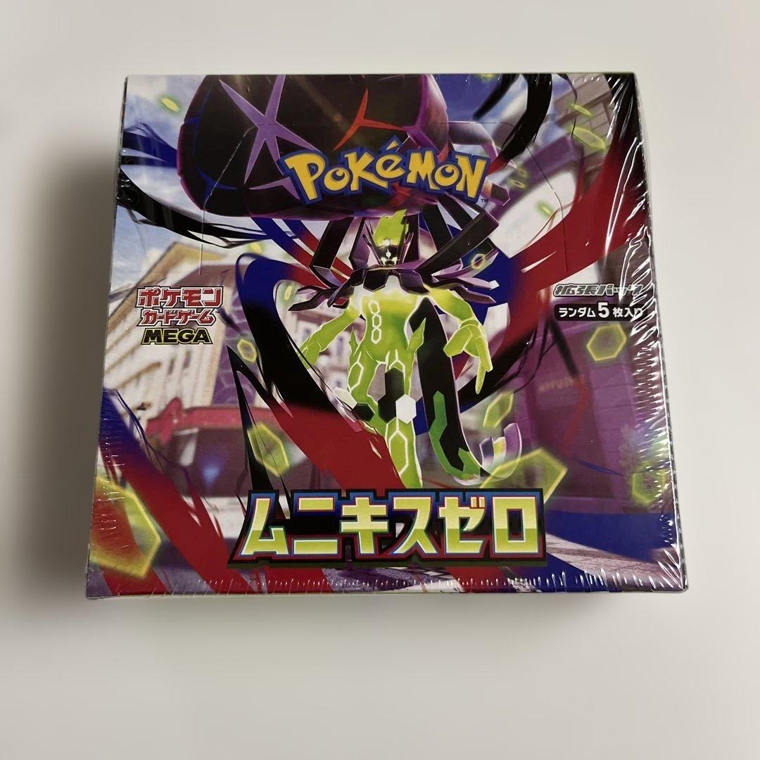 新品 未開封シュリンク付き ポケモンカードゲーム ムニキスゼロ 1BOX
