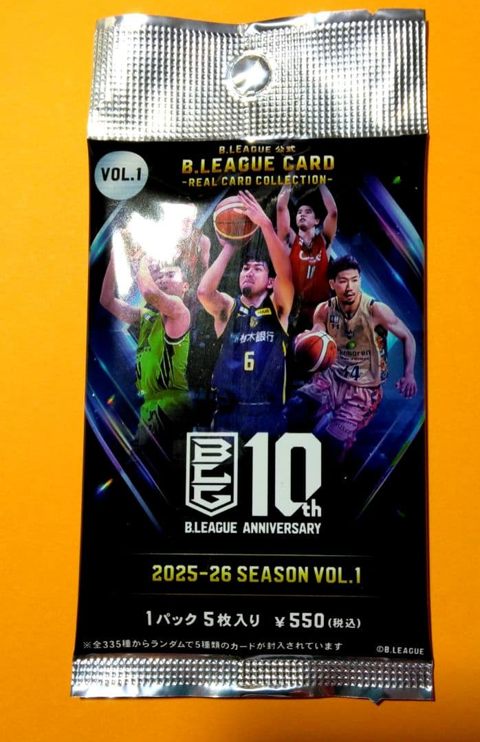 B.LEAGUE CARD 2025-26 SEASON VOL.1 - メルカリ