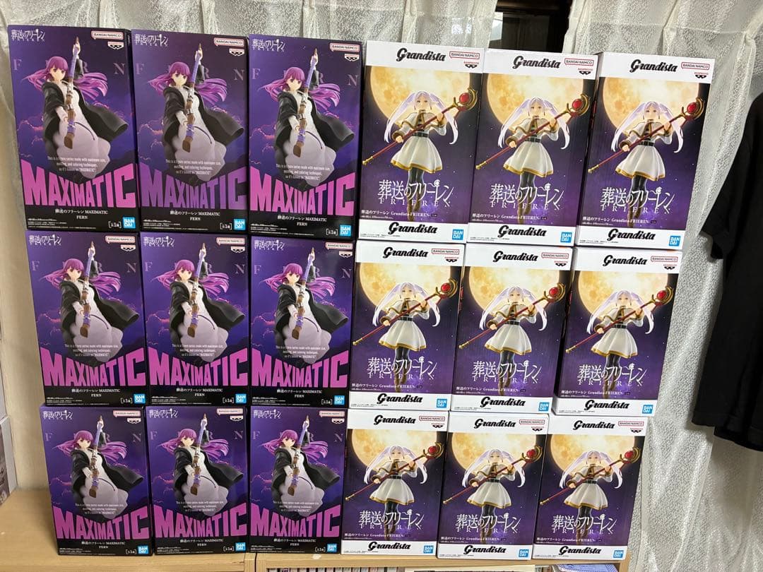 新品未開封　葬送のフリーレン フェルン　フリーレン　フィギュア18体　まとめ売り 葬送のフリーレン コレクションフィギュアRICH BOXver. 6個入りセット