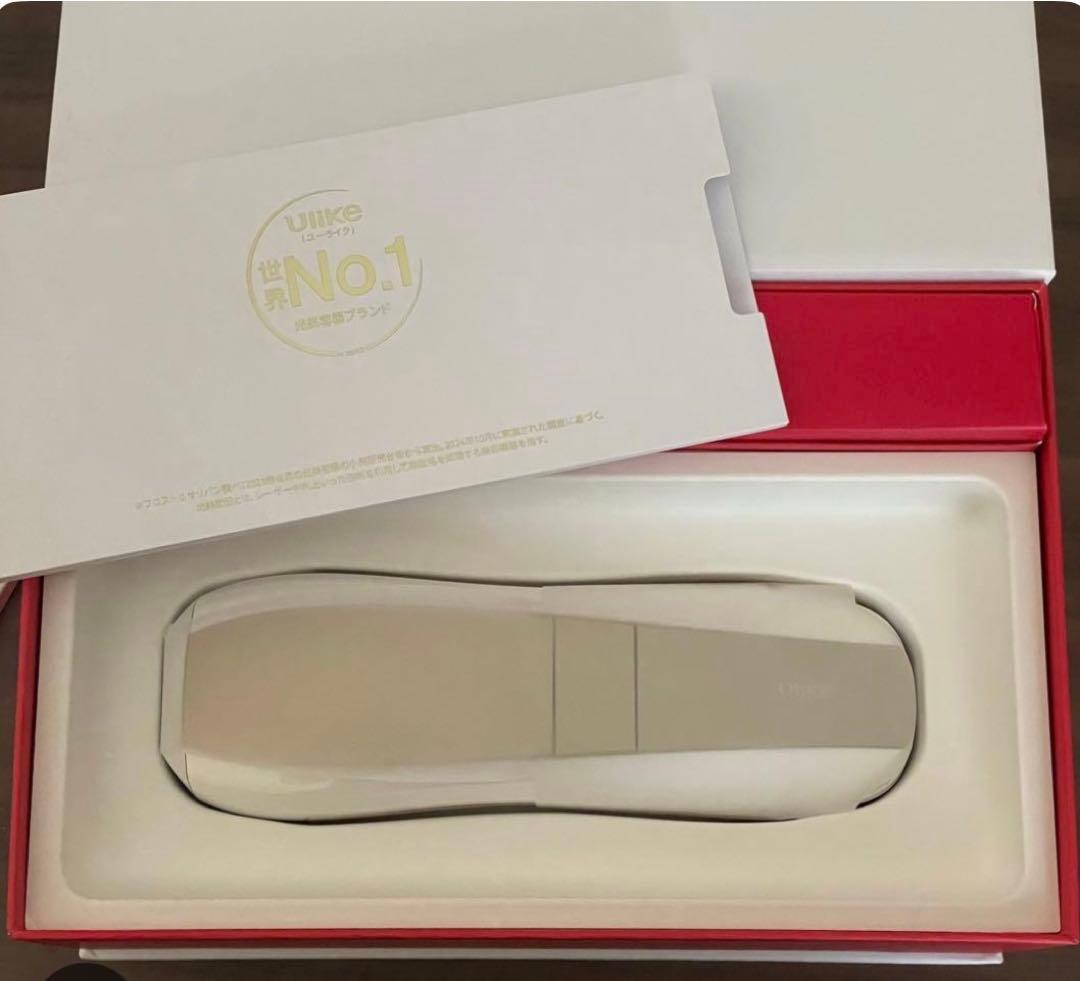 脱毛器 ホワイト 箱付き