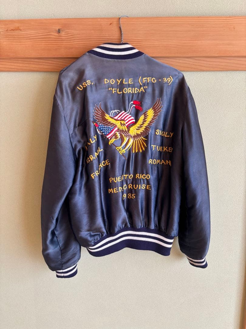 ワ*9様 希少ヴィンテージスーベニアジャケット New Arrivals ⁡ Autumn & Winter Collection ⁡ DJ-1186 Embroidered