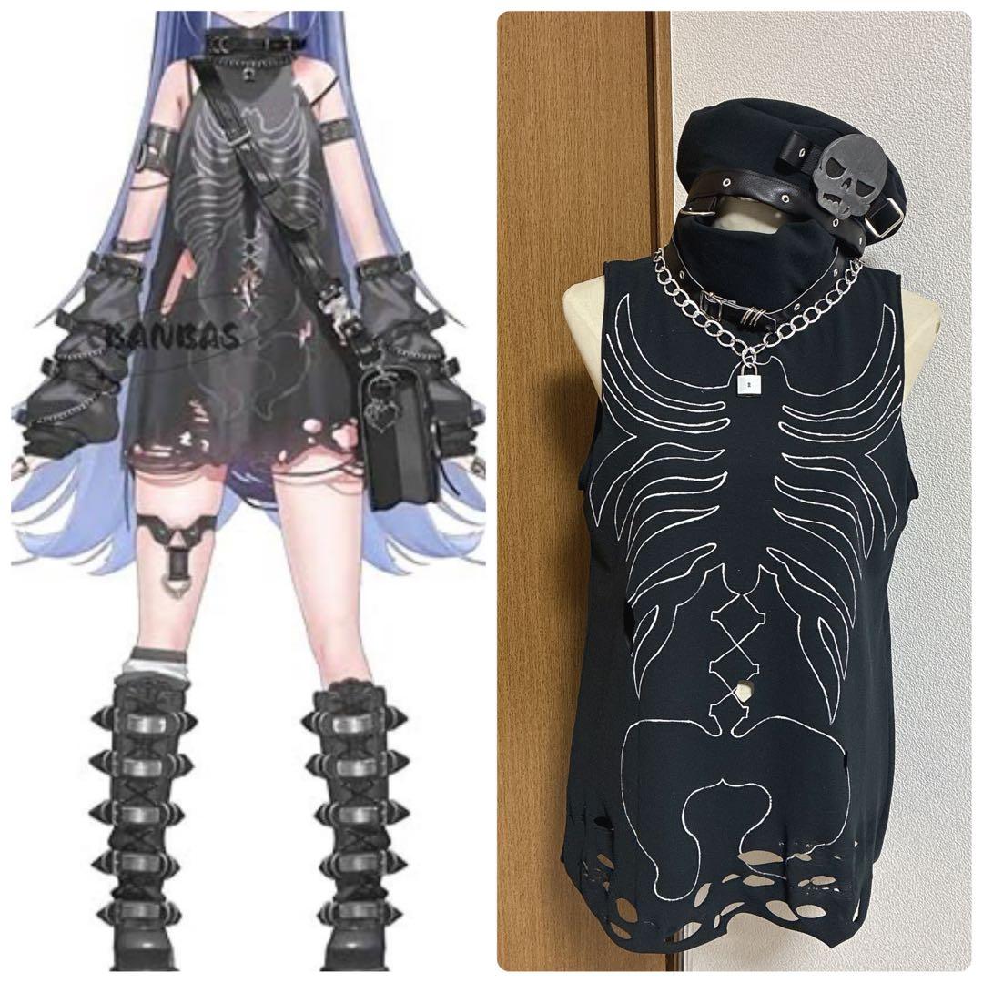 【ゆんける@プロフ必読様】ぶいすぽっ！　夜乃くろむ　初期衣装