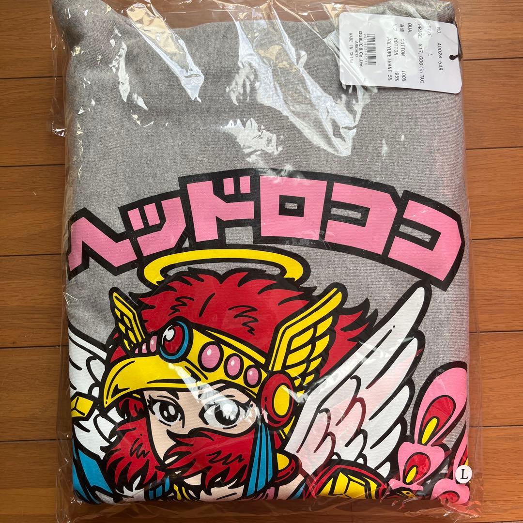 サプール sapeur ヘッドロココ パーカー Lサイズ　グレー