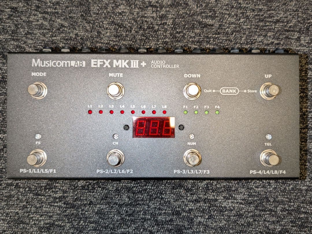 Musicom Lab EFX MK III+ MIDIループスイッチャー