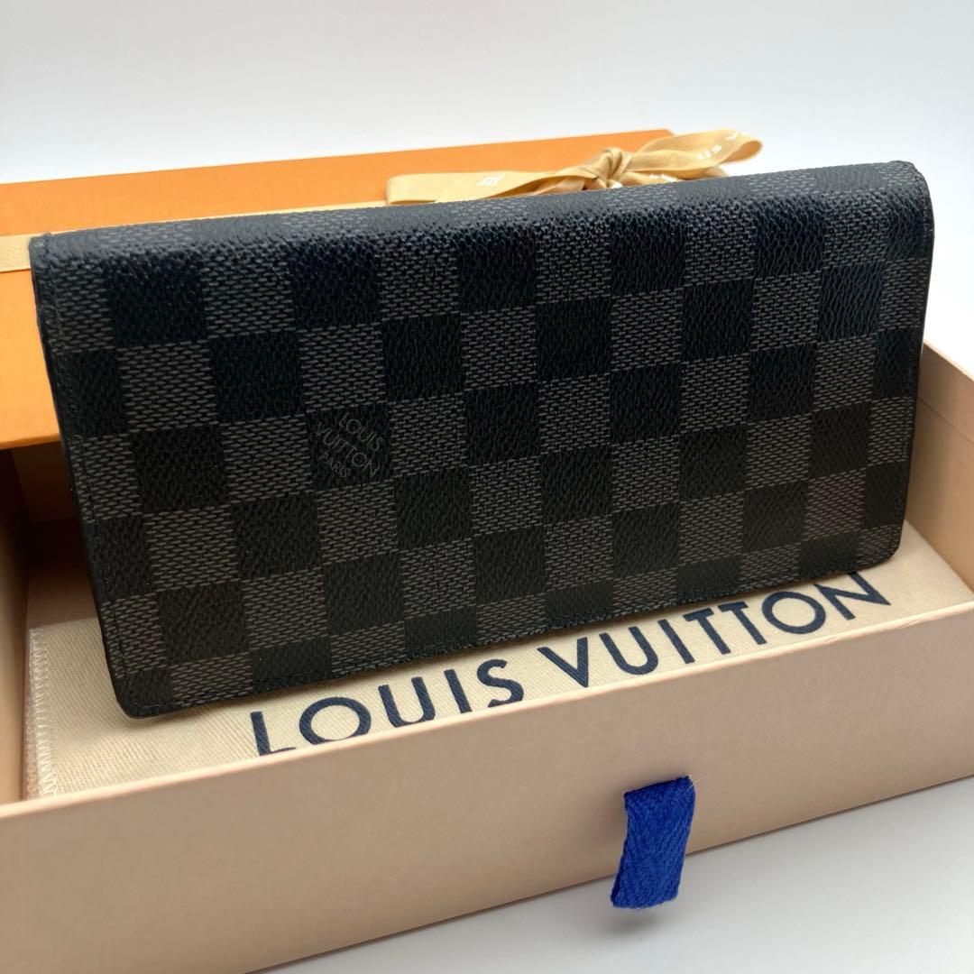 ルイヴィトン ダミエ グラフィット ポルトフォイユ ブラザ N62665 長
