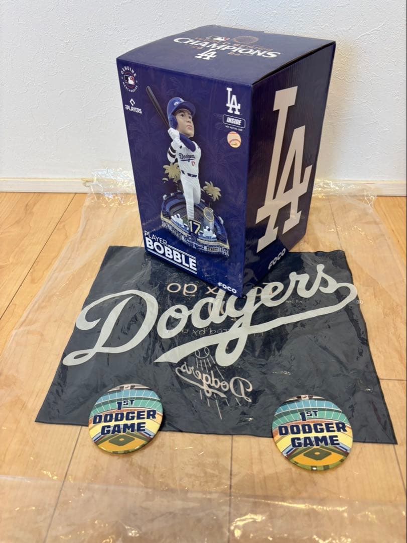 新品 激レア！大谷翔平&ドジャースタジアム　フィギュア ボブルヘッド FOCO