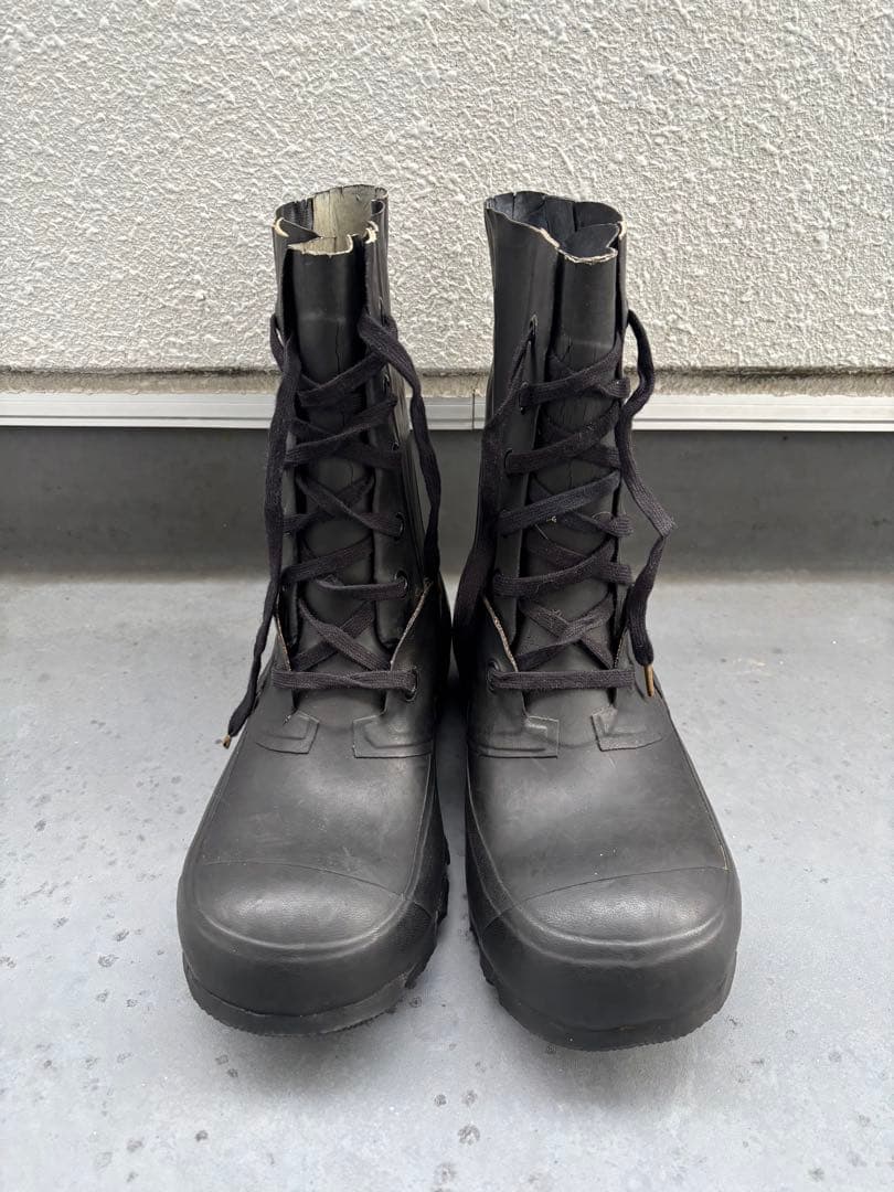 アメリカ軍 実物 ミッキーマウスブーツ デッドストック バニーブーツ 6W 貴重