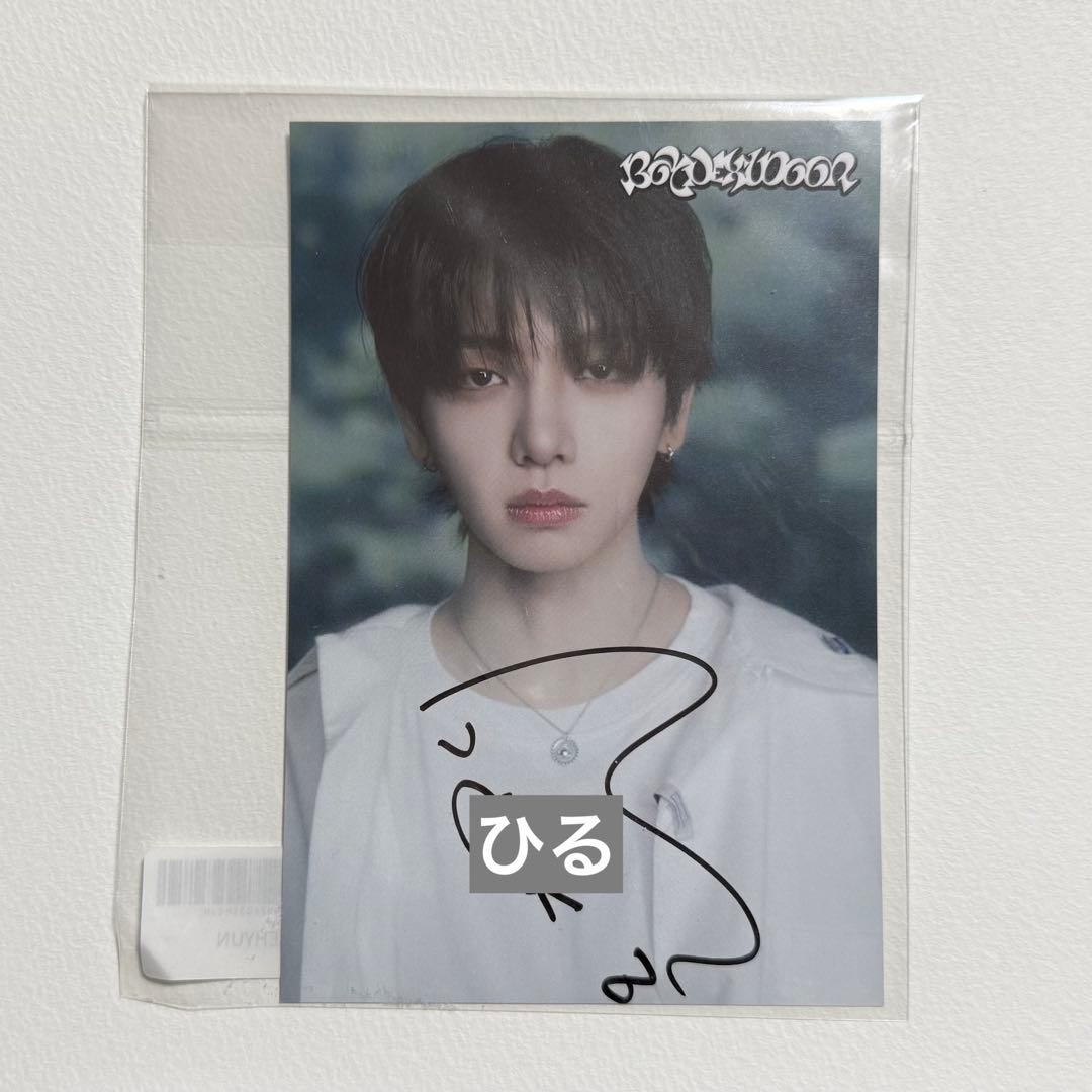 19.99 サイン入りポストカード ジェヒョン BOYNEXTDOOR