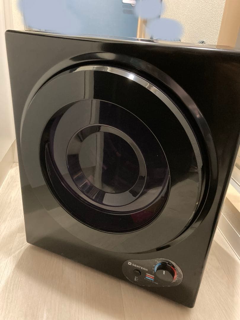 小型乾燥機　衣類乾燥機　SENTERN 3kg ブラック