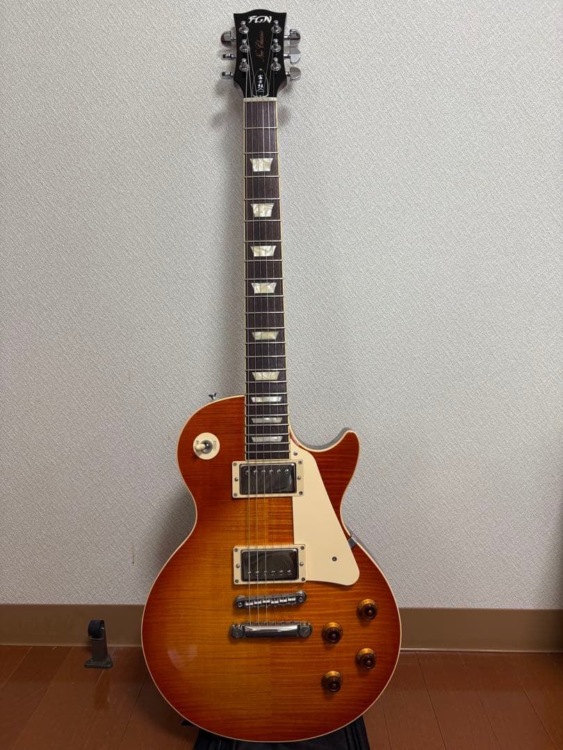 b*n様 FUJIGEN(fgn) NLS20RFM フジゲン　レスポール