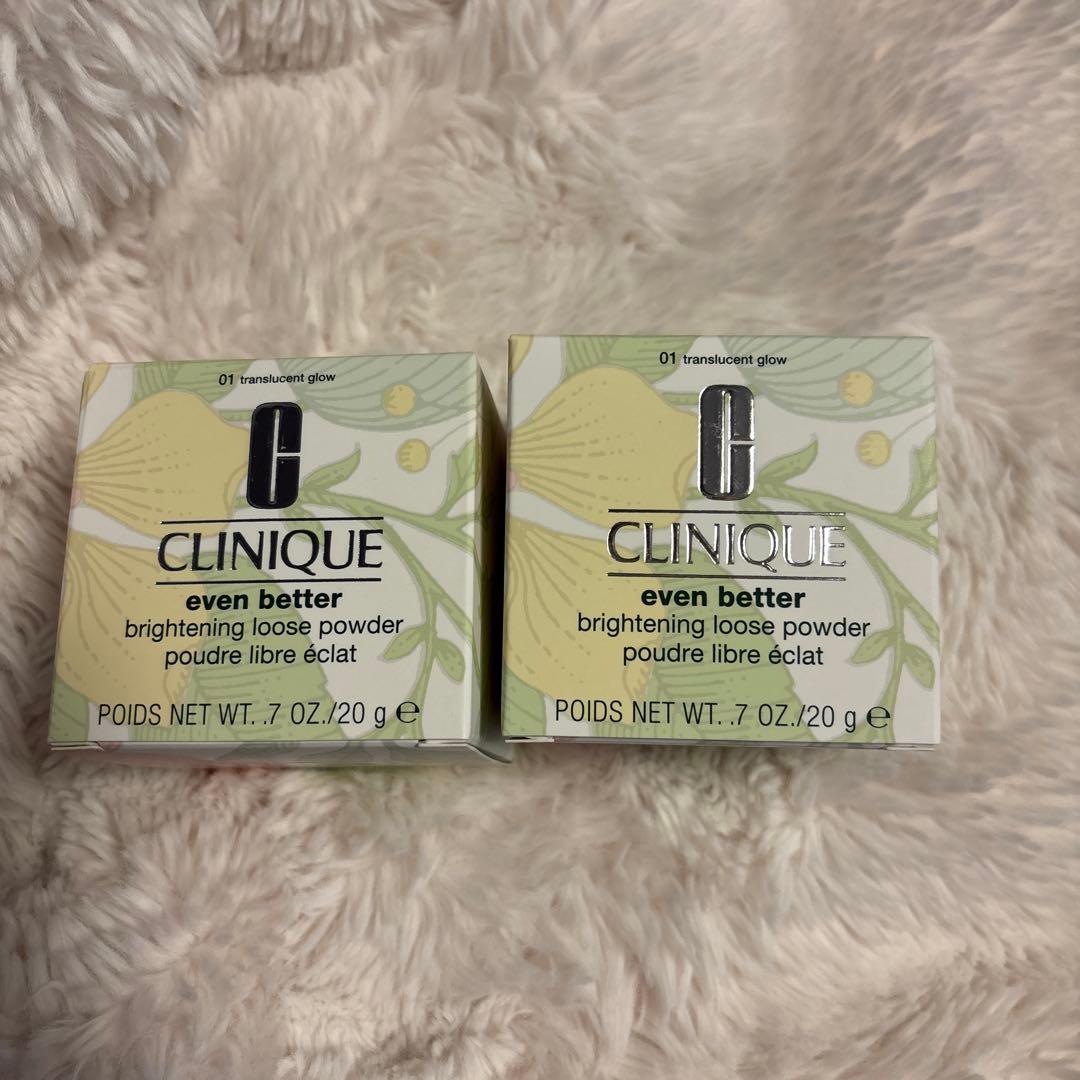 CLINIQUE イーブンベターブライトニングルースパウダーC 20g 2セット