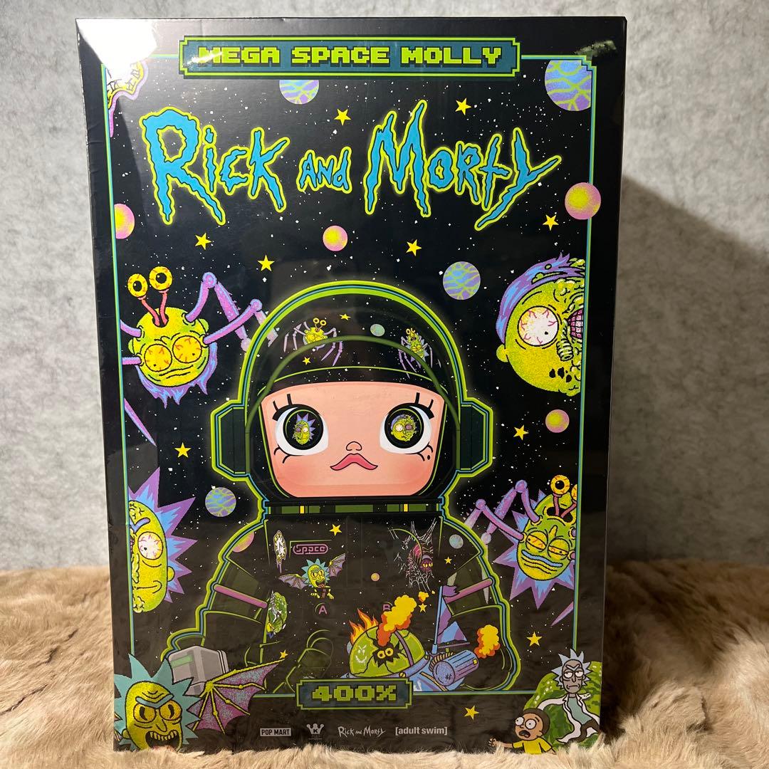 クリスマス MEGA SPACE MOLLY400%Rick and Morty christmas unboxing ft @popmart mega space molly rick and morty 400