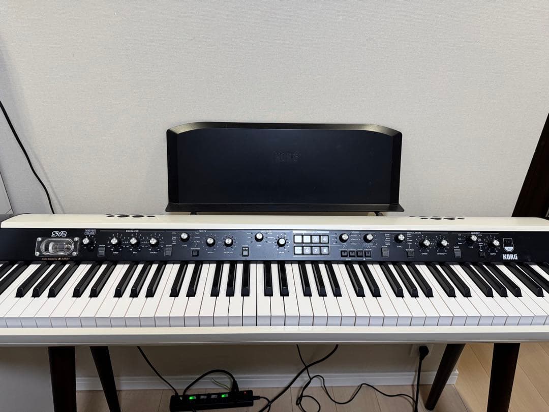 KORG SV-2S 88鍵 説明書・元箱付　ローズ