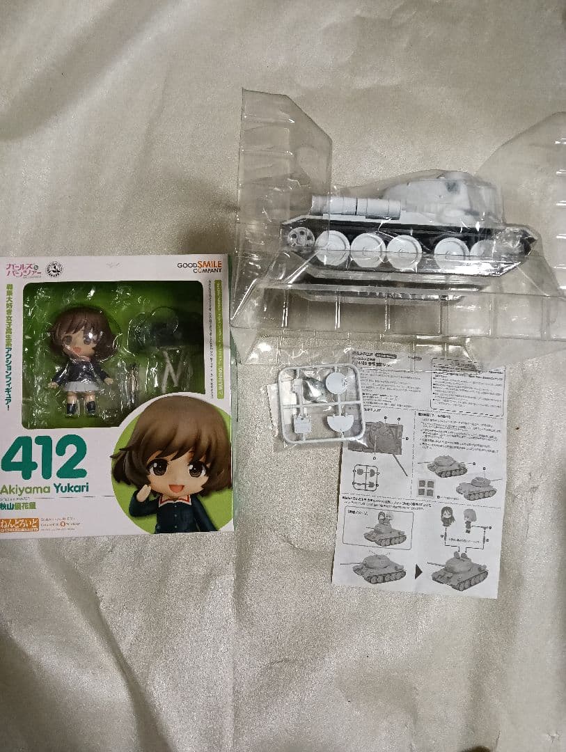 ねんどろいどもあT-34/85 冬季迷彩Ver.＆秋山優花里ガールズ＆パンツァー