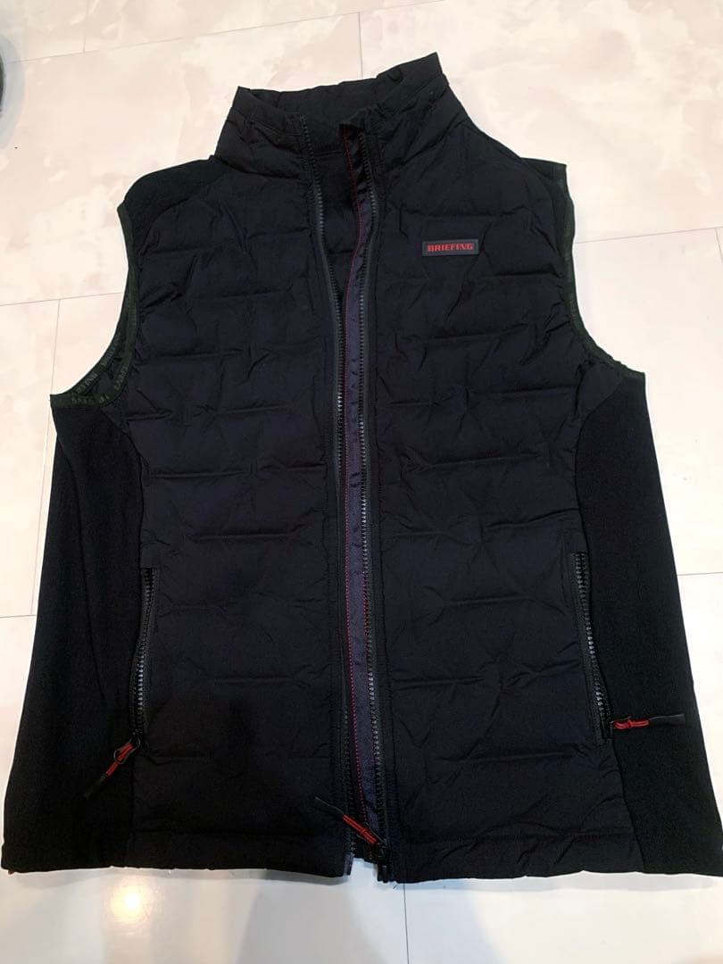 良品　ブリーフィング　briefing ダウンベスト　M