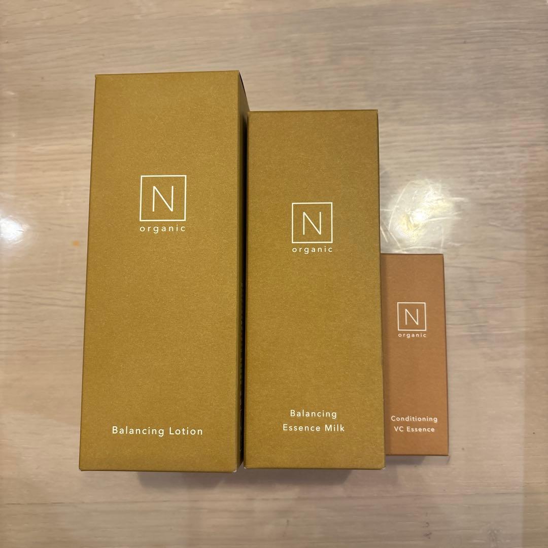 N organic ローション・エッセンスミルク・VCエッセンス 3点セット
