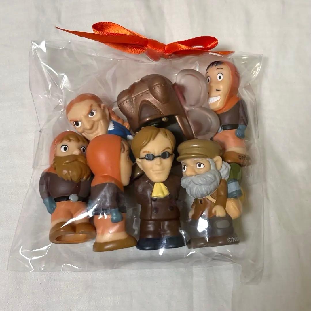 スタジオジブリ 天空の城ラピュタ 指人形 ゆびにんぎょう 7体セット 新品