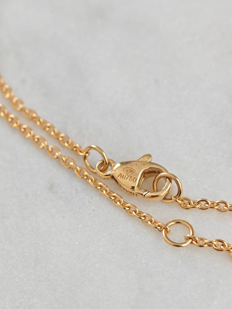 ヴィトン パンダンティフ アンプラント ネックレス 750(YG) 6.7g