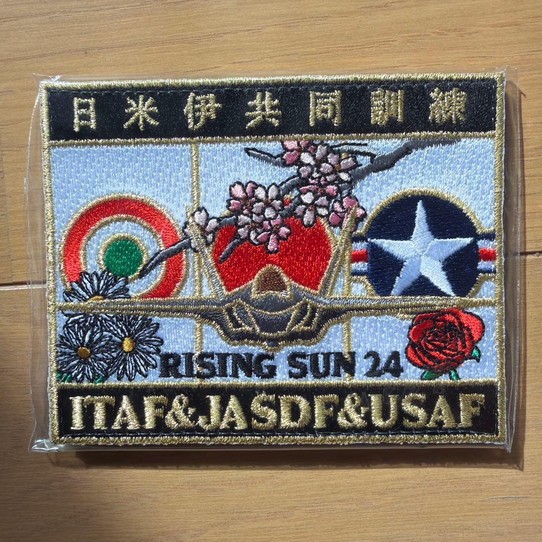 超激レア　航空自衛隊　パッチ　ワッペン　新品 日米共同訓練刺繍パッチ