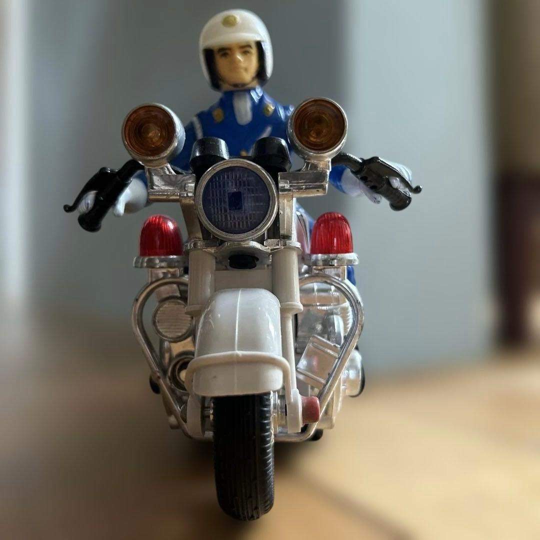 HONDA シロバイクン」白バイおもちゃ ブリキ - メルカリ