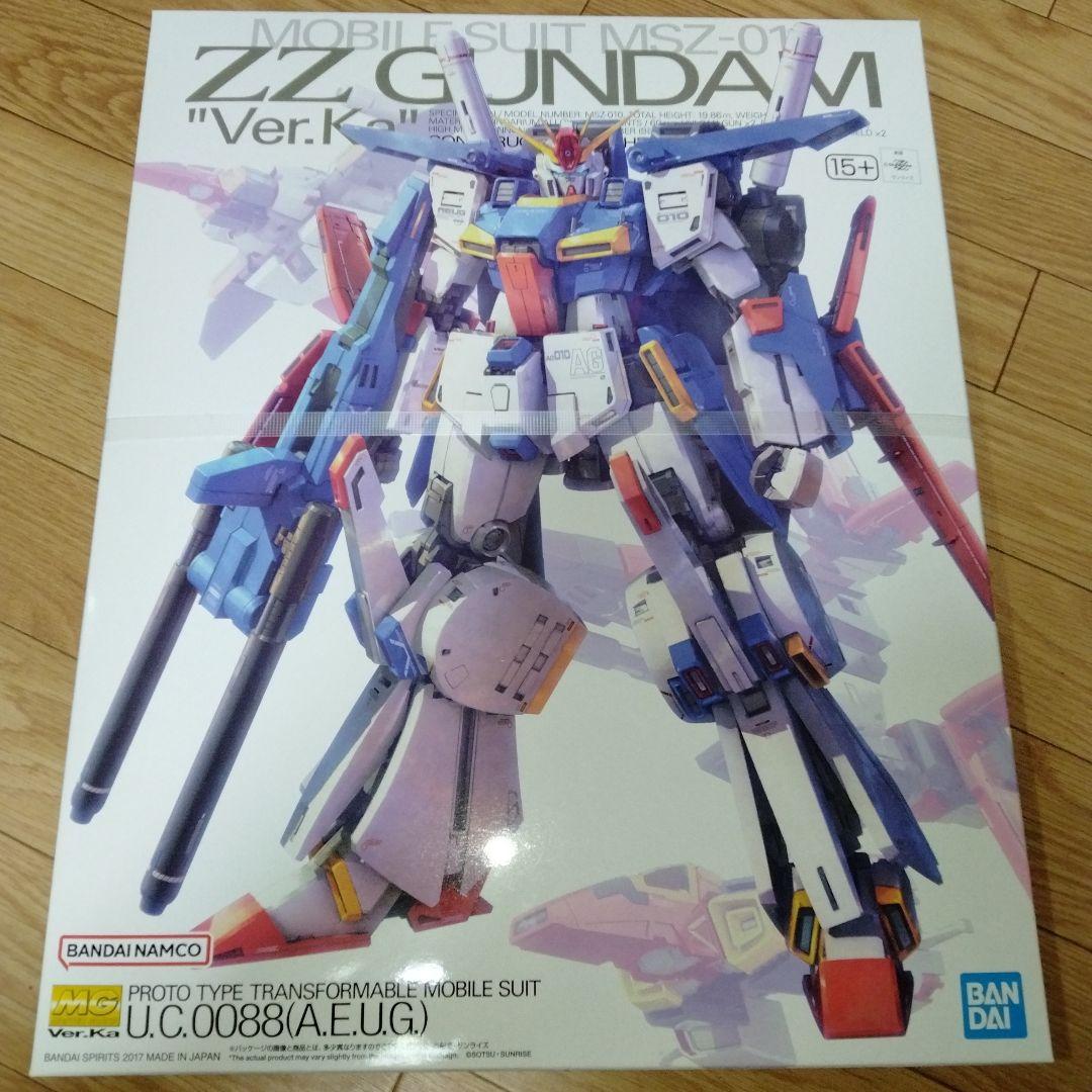 MG ダブルゼータガンダム　ver.ka 新品未開封バンダイ ガンプラ「MG 1/100 強化型ダブルゼータガンダム Ver．Ka」再販！ 5月