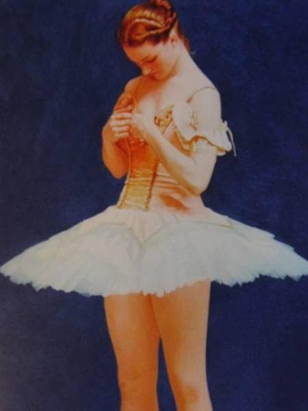 加藤英正、踊りの合間、希少な画集より、新品高級額・額装付、状態良好