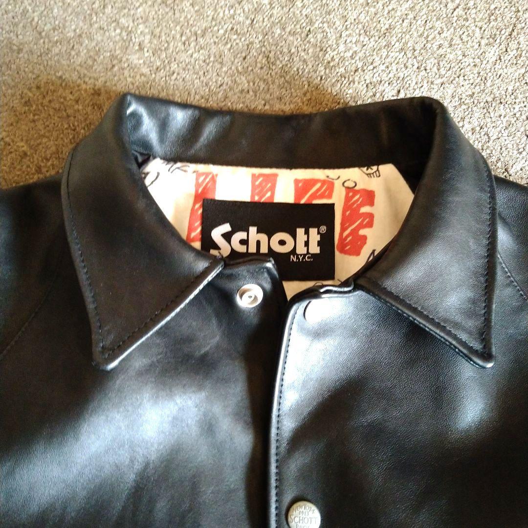 Schott× REMI RELIEF コーチジャケット - メルカリ