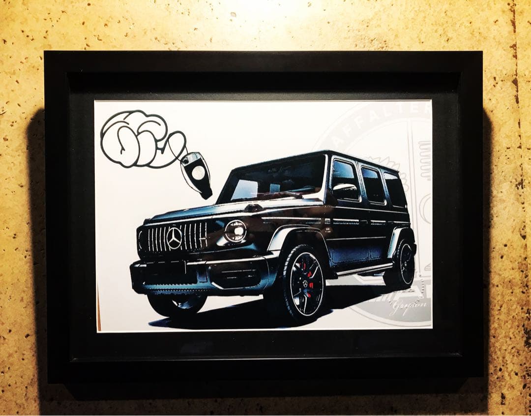 GrysonアートNS ベンツG63パロディオマージュアート