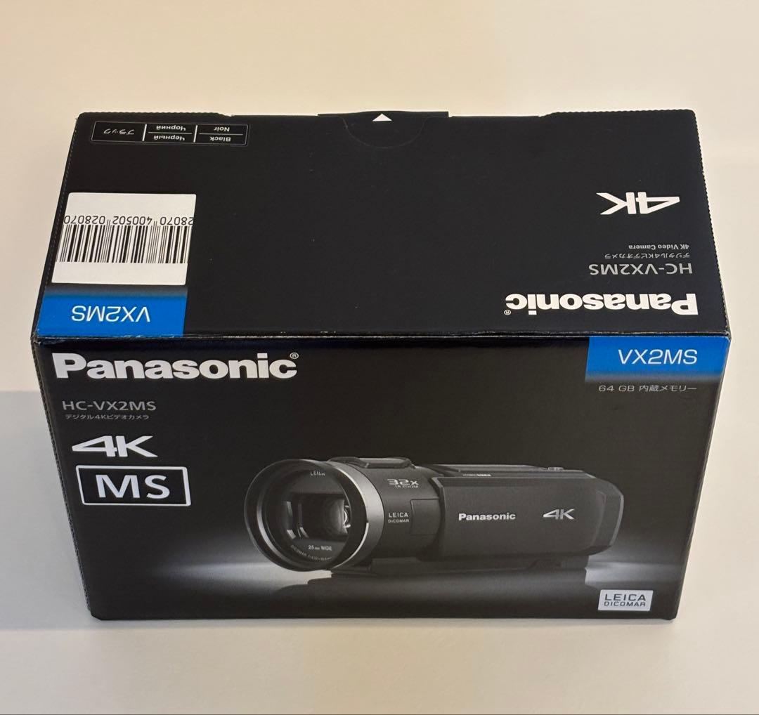 店頭展示品 Panasonic HC-VX2MS ビデオカメラ