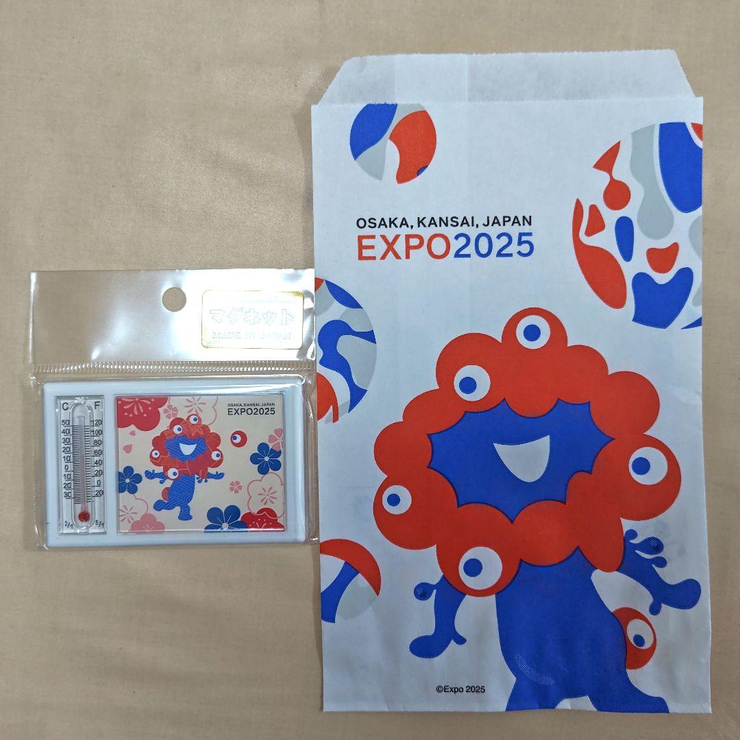 ミャクミャク 温度計 マグネット 和柄 - メルカリ