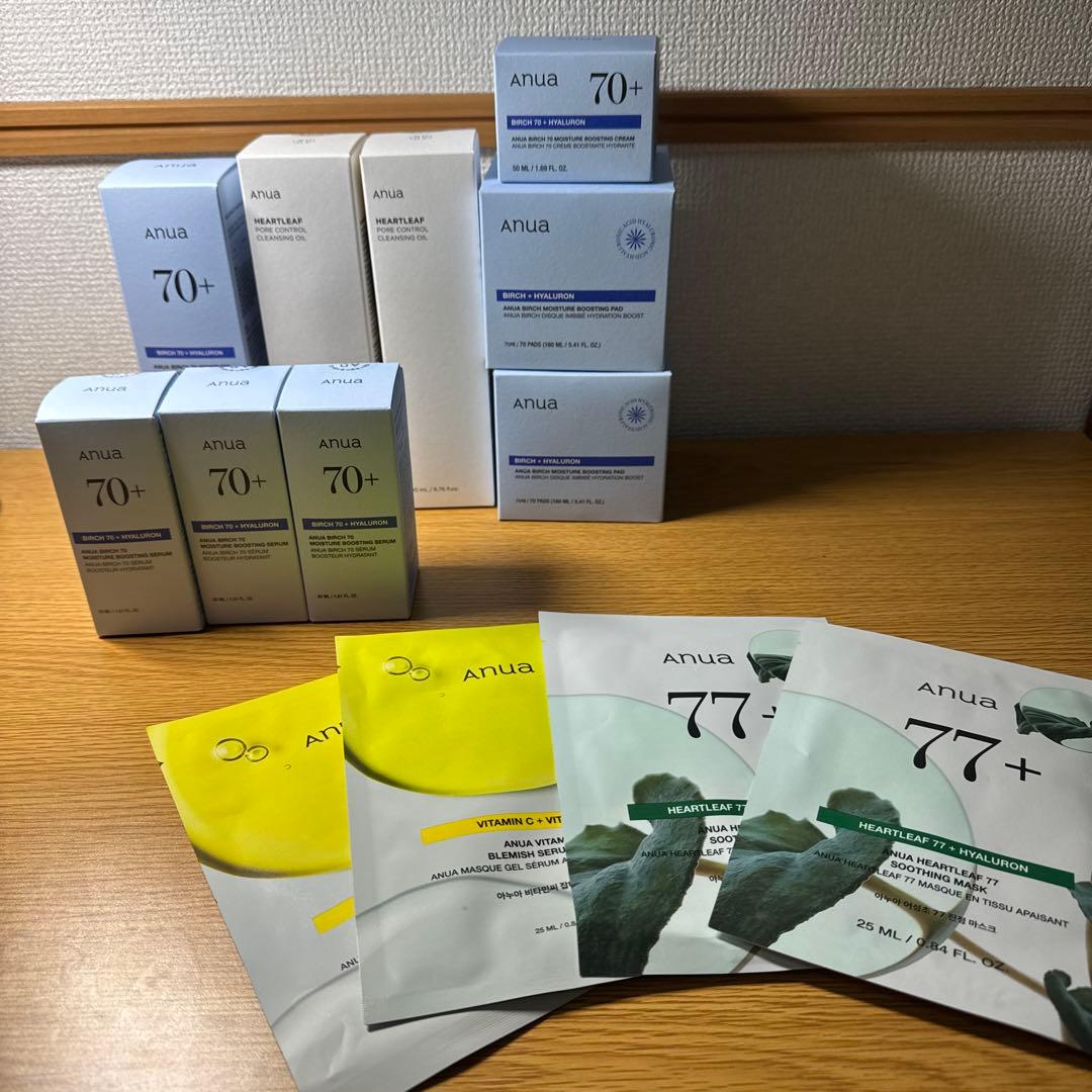 anua スキンケアマスクセット 5個+4個