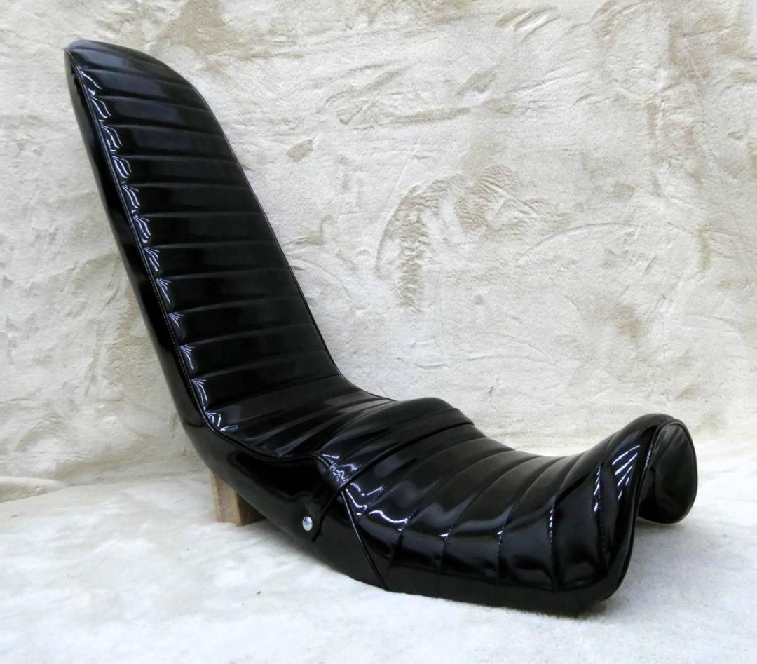 XJR400前期3段シート 黒エナ/三段シート60cm 4HM 400R - メルカリ