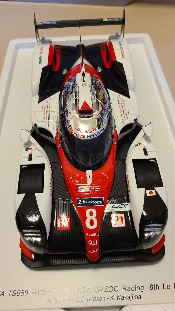 トヨタ TS050 HYBRID 1/18 DENSO　SPARK　スパーク