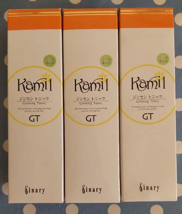 シナリー化粧品　カミル　ジンセントニック3本セット