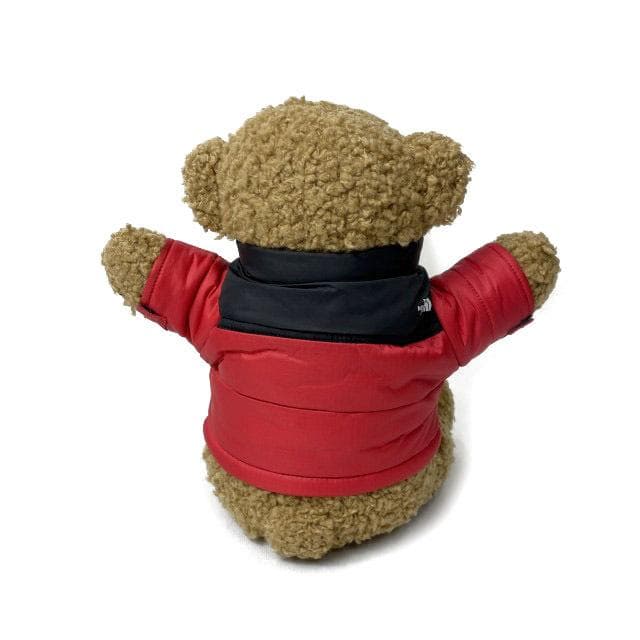 ノースフェイス ぬいぐるみ ベア ヌプシ US限定 30周年 赤 250109