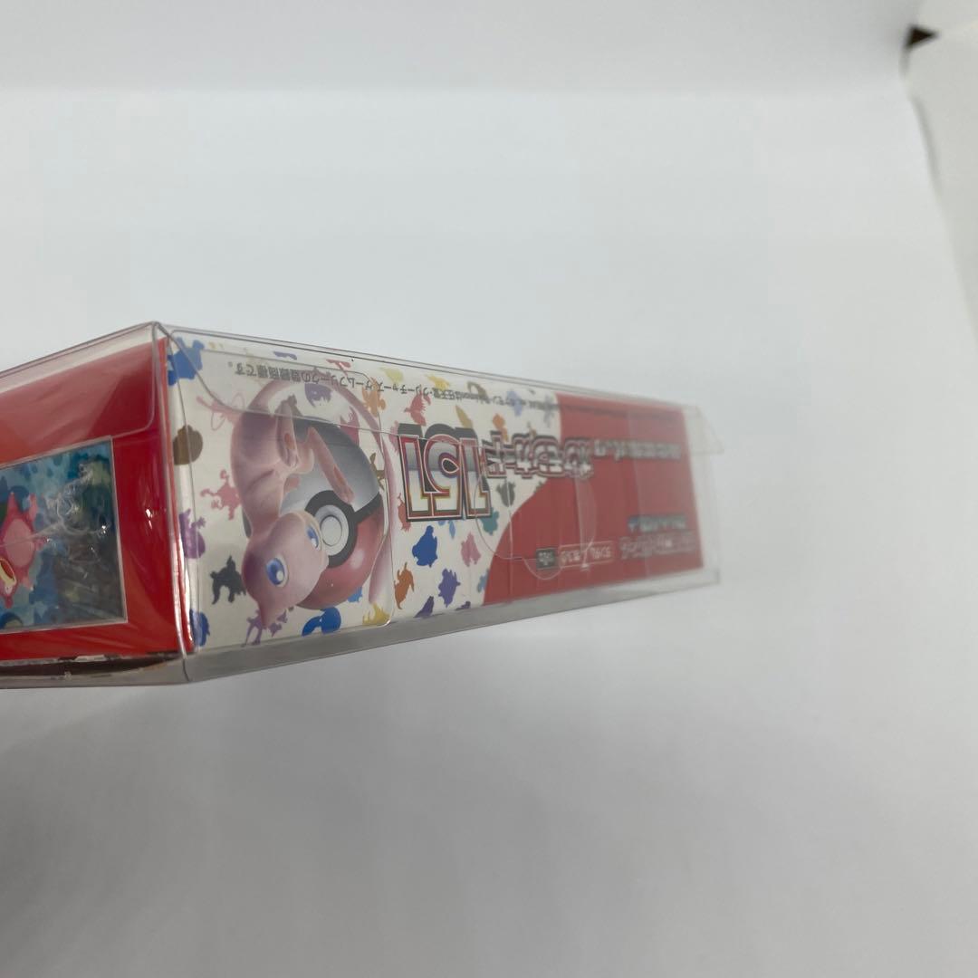 新品未開封、未使用】ポケモンカード 151 BOX シュリンク少し破れあり