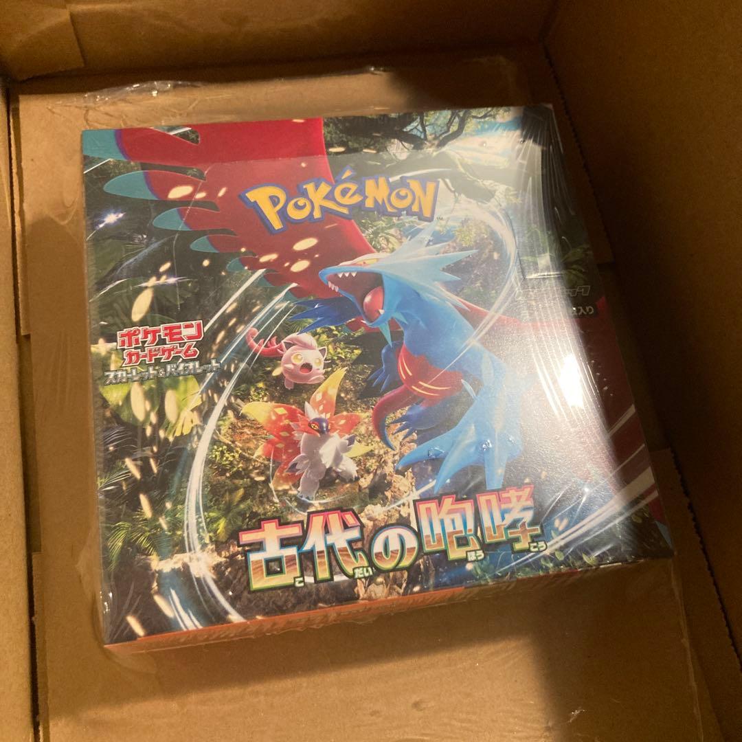 ポケモンカードゲーム 古代の咆哮 ボックスとパックセット シュリンク