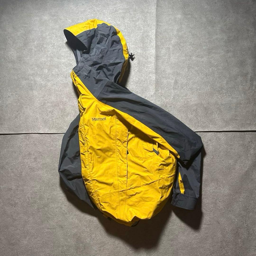 00s marmot GORETEX tech shell jacket 黄色