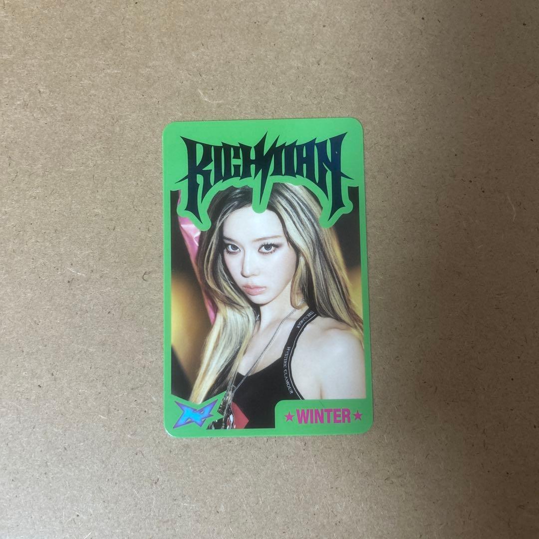 aespa ウィンター richman popup トレカ - メルカリ