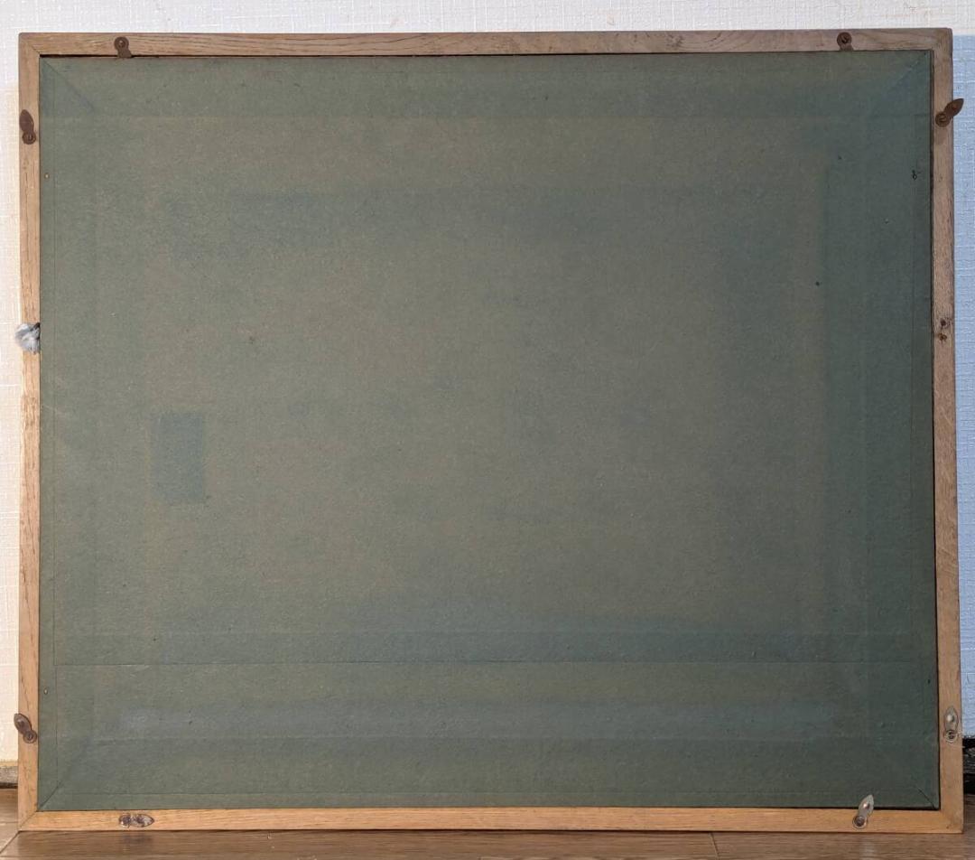 真作】絵画 油彩6号 華やぐ薔薇の饗宴 優雅な一輪一輪 美しい調和 Y104