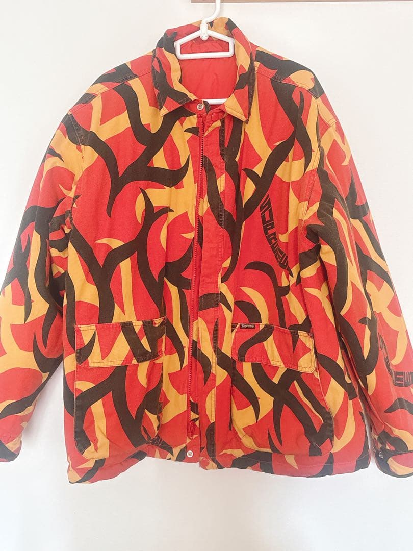 シュプリーム Supreme リバーシブルパフィーワークジャケット