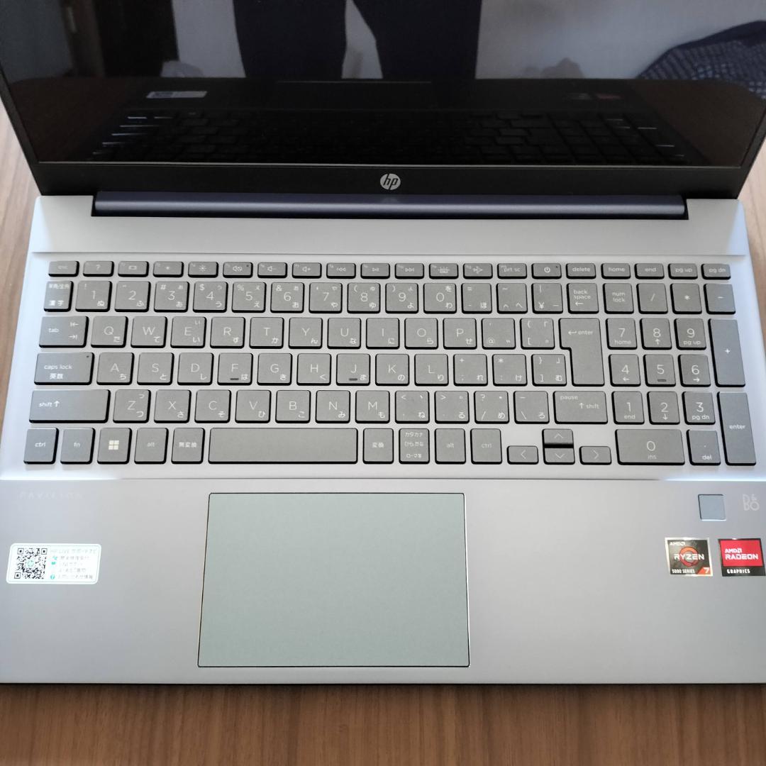 【超美品】HP Pavilion 15 Ryzen7/16GB/1TB SSD