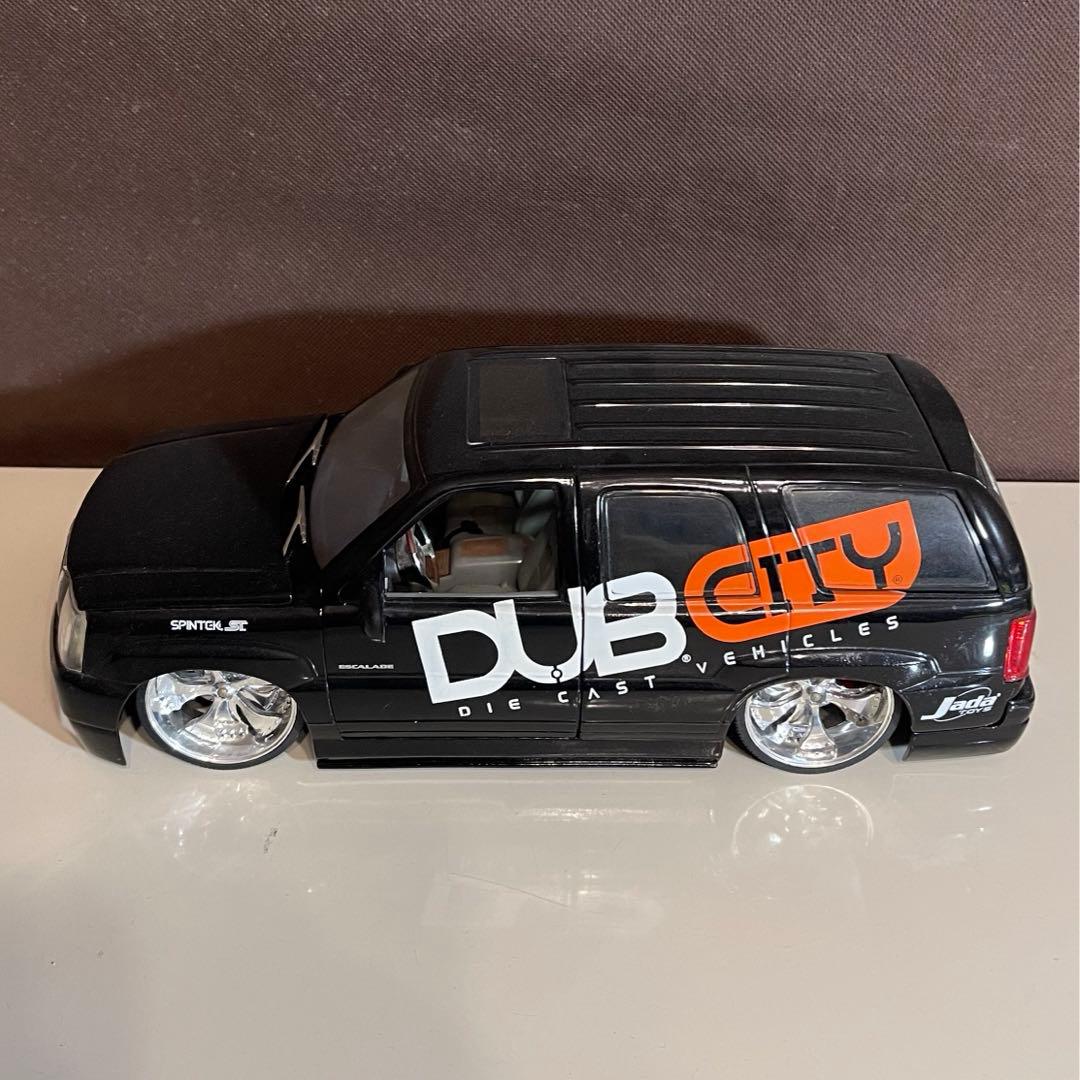 ミニカー jada 1/18 CADILLAC ESCALADE DUB CITY